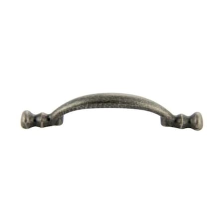 Crown 5" Cabinet Pull with 3" Center to Center Weathered Nickel Finish CHP847BNMDL